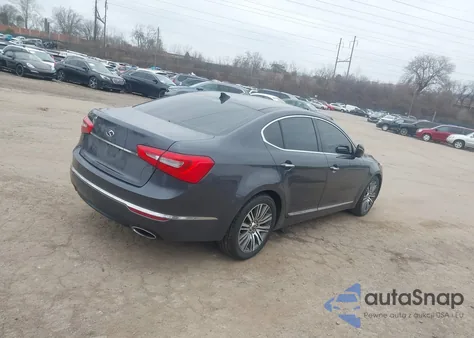 2014 Kia Cadenza Premium из США, поврежденный, VIN KNALN4D79E5153352